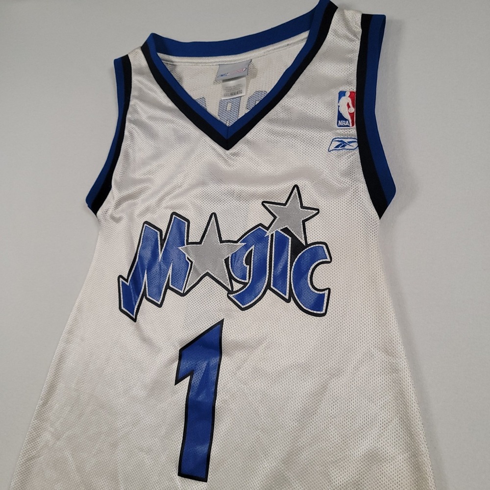 Reebok Tracy McGrady Orlando Magic Tailored Jersey Into Mini Dress Women S *READ